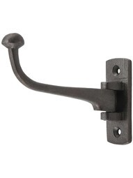 Wrought Iron Hooks - Cast Iron Hooks - Iron Coat Rack