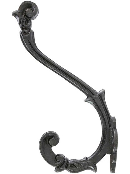 Alternate View of Decorative Coat Hook.