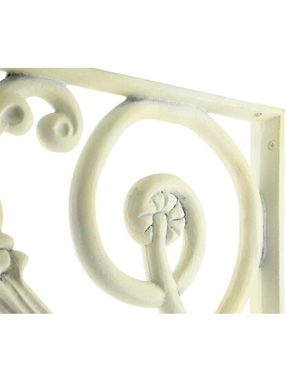 Alternate View 2 of Antique White Scroll Shelf Bracket - 8 1/8 inch x 12 inch.