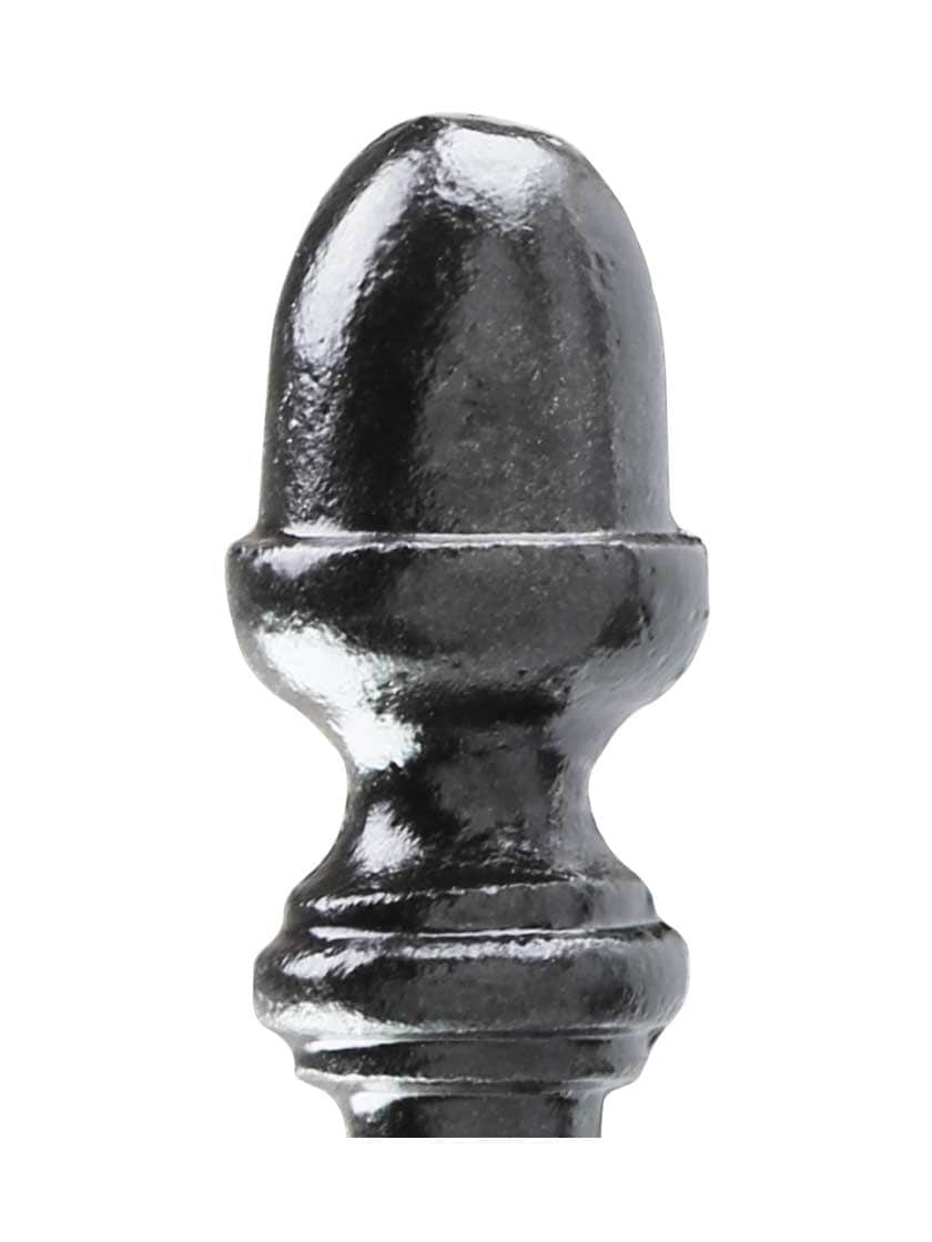 Alternate View 2 of Large Acorn Coat and Hat Hook with Lacquer Finish.