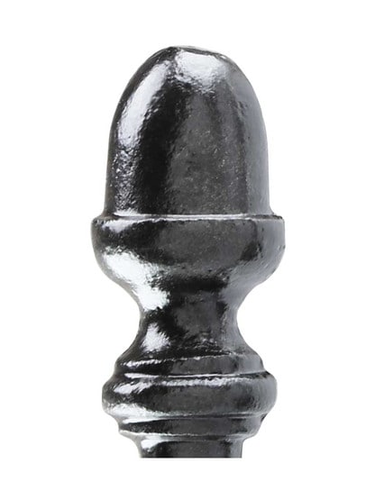 Alternate View 2 of Large Acorn Coat and Hat Hook with Lacquer Finish.
