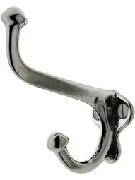 Wrought Iron Hooks - Cast Iron Hooks - Iron Coat Rack