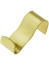 Plain Solid Brass Picture Hanging Hook