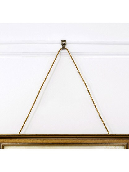 Alternate View 2 of Scrolling Vine Picture Moulding Hook