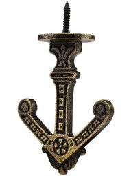 Eastlake Double Wardrobe Hook