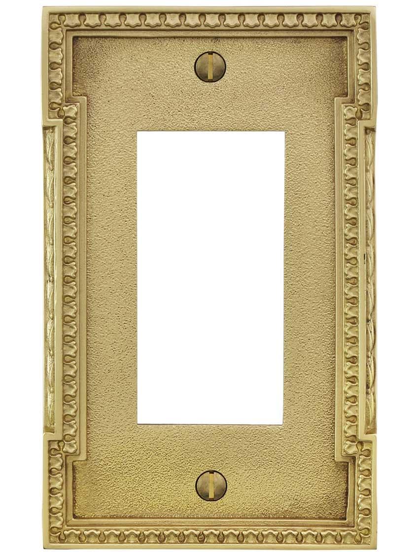 Alternate View of Neoclassical GFI Cover Plate.
