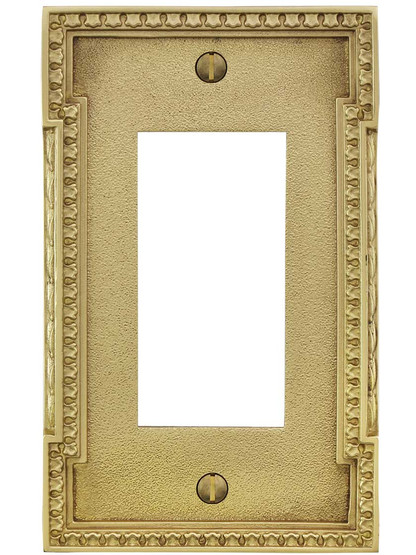 Alternate View of Neoclassical GFI Cover Plate.