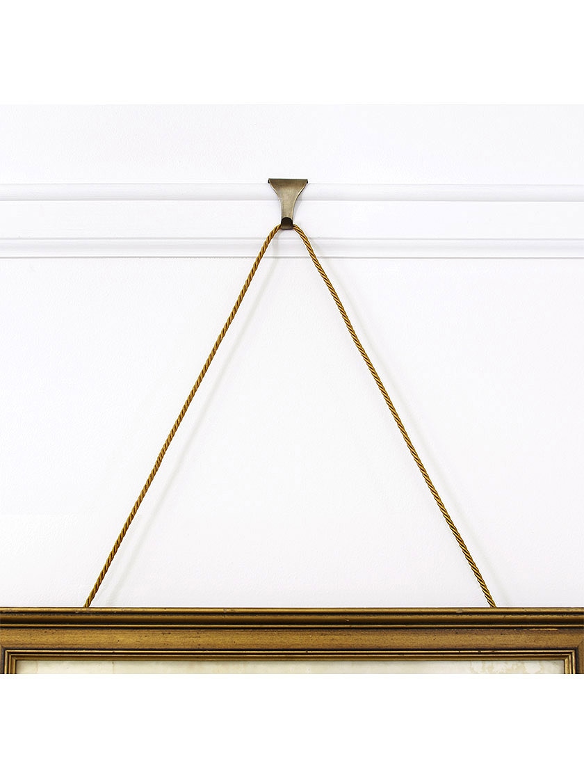 Alternate View 2 of Plain Tapered Picture Rail Hook