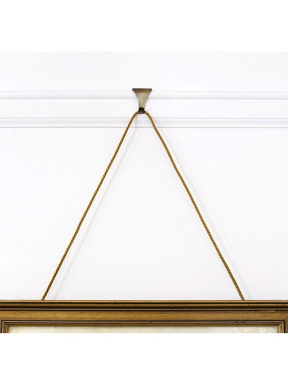 Alternate View 2 of Plain Tapered Picture Rail Hook