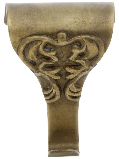 Alternate View of Neo-Baroque Picture Rail Hook