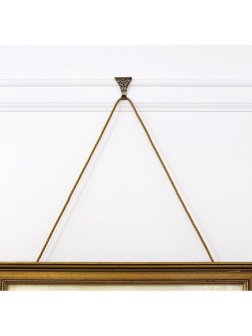 NeoBaroque Picture Rail Hook House of Antique Hardware