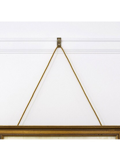 Alternate View 2 of Victorian Floral Picture Rail Hook