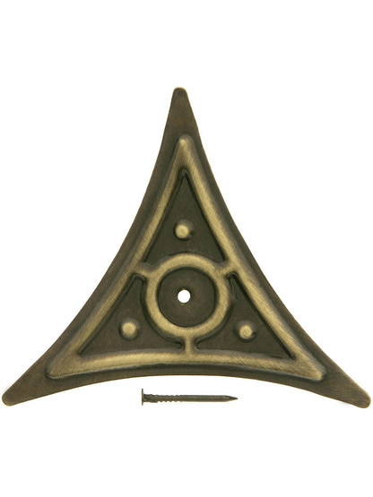 Decorative Brass Dust Corner With Choice of Finish