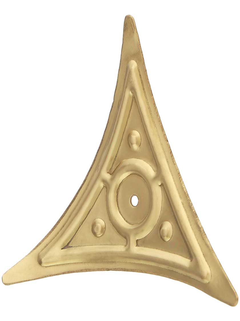 Decorative Brass Dust Corner With Choice of Finish House of Antique