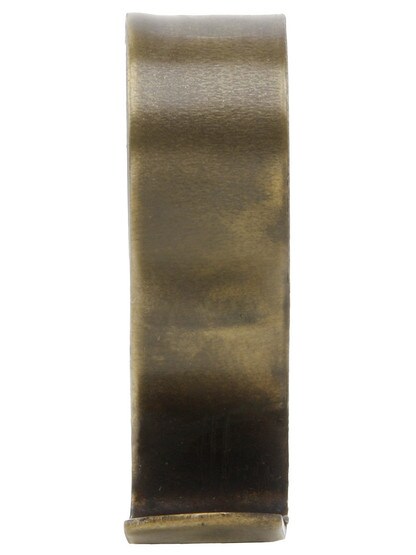 Alternate View of Plain Steel Picture Rail Hook
