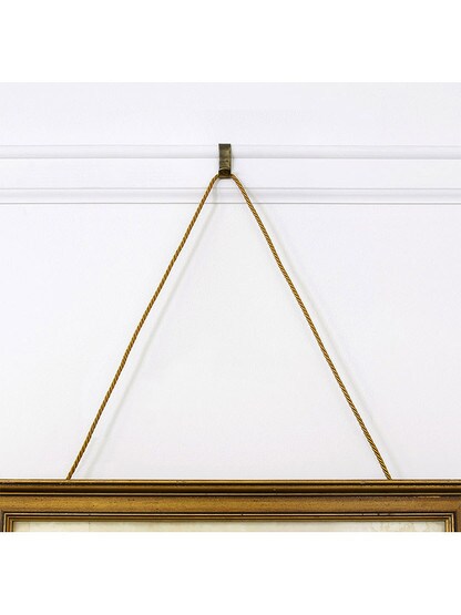 Alternate View 2 of Plain Steel Picture Rail Hook