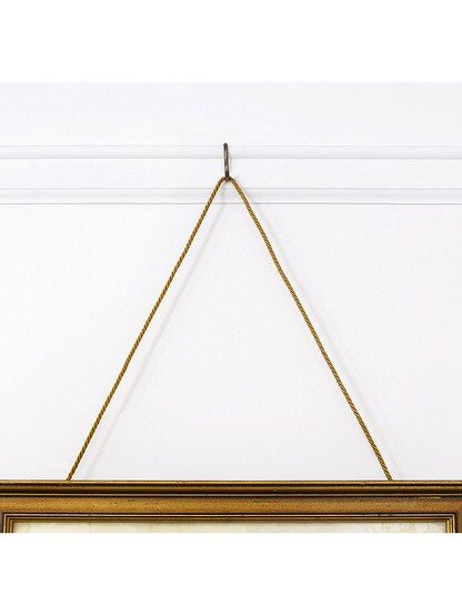 Alternate View 2 of Plated Steel Rod Picture Rail Hook