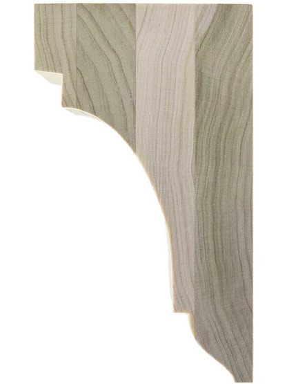 Alternate View of Medium Poplar Cove Corbel 5 1/2 inch x 3 1/4 inch x 3 inch.