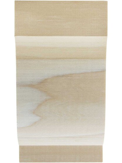 Alternate View 2 of Medium Poplar Colonial Corbel 5 1/2 inch x 3 1/4 inch x 3 inch.