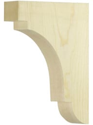 Medium Pine Cove Shelf Bracket 8" x 6" x 1 1/2"