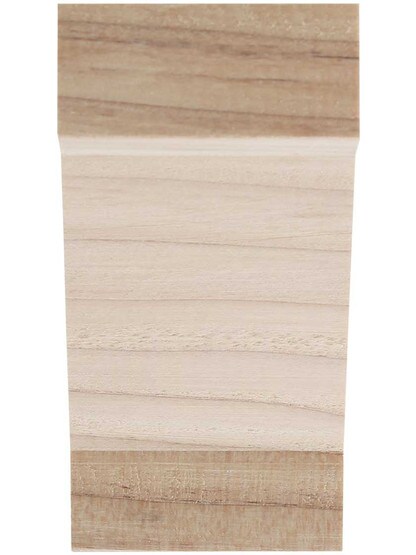 Alternate View 2 of Small Hemlock Craftsman Corbel 2 3/4 inch x 2 3/4 inch x 1 1/2 inch.