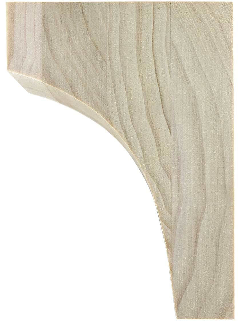 Alternate View of Small Poplar Cove Corbel 4 inch x 2 7/8 inch x 3 inch.