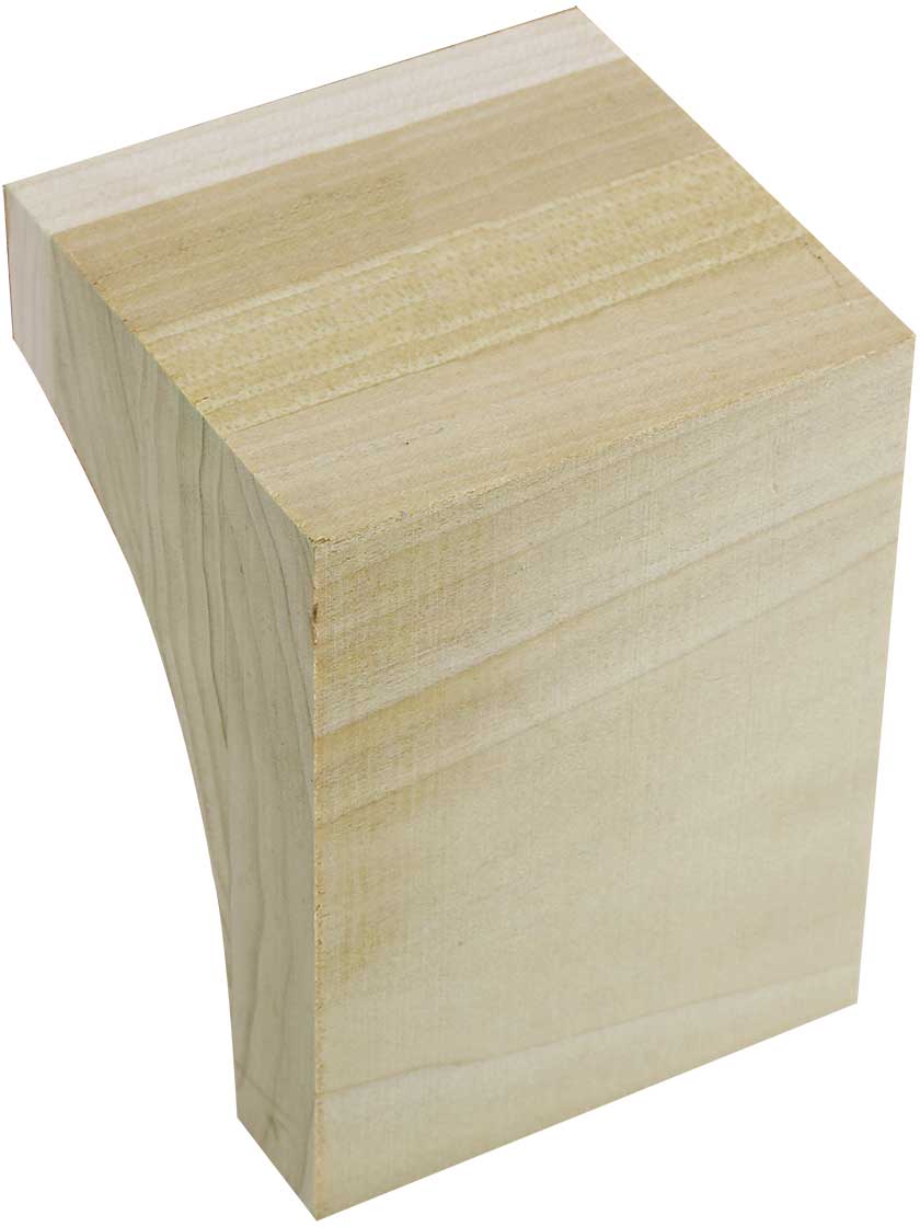 Alternate View 3 of Small Poplar Cove Corbel 4 inch x 2 7/8 inch x 3 inch.