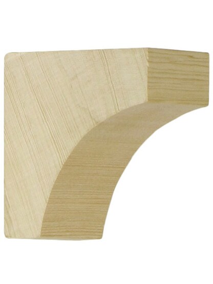 Small Hemlock Cove Corbel 2 7/8 inch x 2 7/8 inch x 1 1/2 inch.