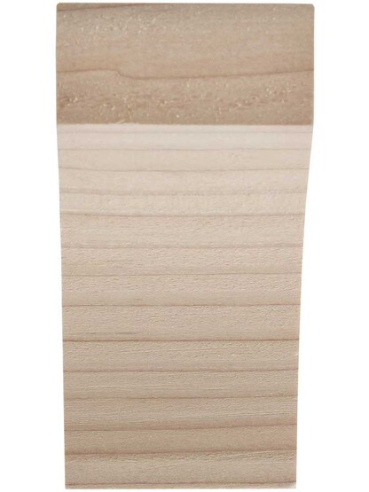 Alternate View 2 of Small Hemlock Cove Corbel 2 7/8 inch x 2 7/8 inch x 1 1/2 inch.