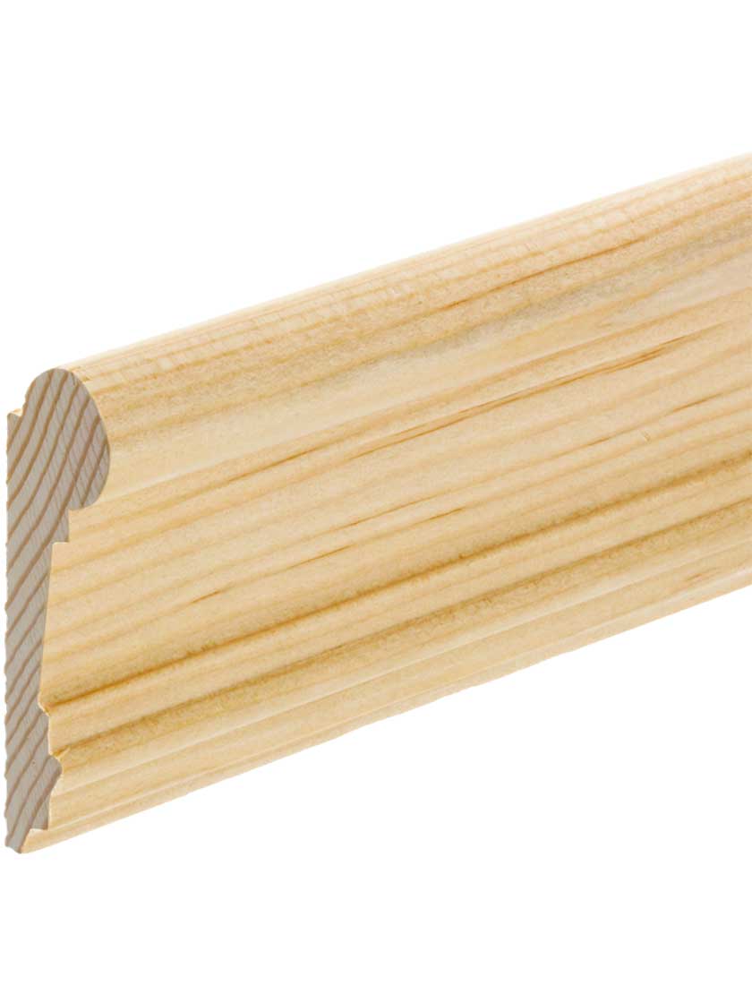 7.5Foot Large Victorian Picture Rail Moulding in Stain Grade Fir