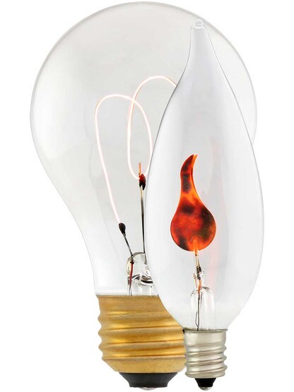 Alternate View 3 of Candelabra Base Flickering Flame Light Bulb - 3 Watt