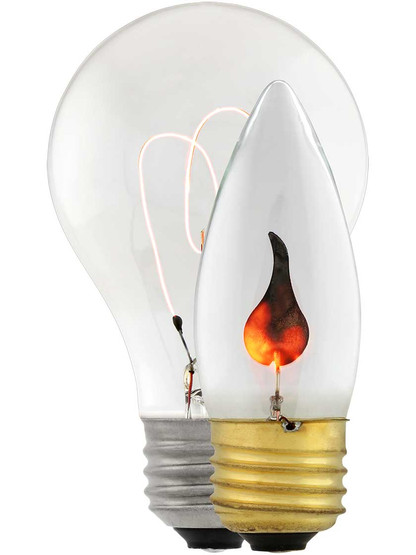 Alternate View 3 of Flickering Flame Light Bulb - 3 Watt