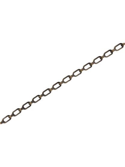 Solid-Brass Picture Chain (1/0) in Antique-By-Hand