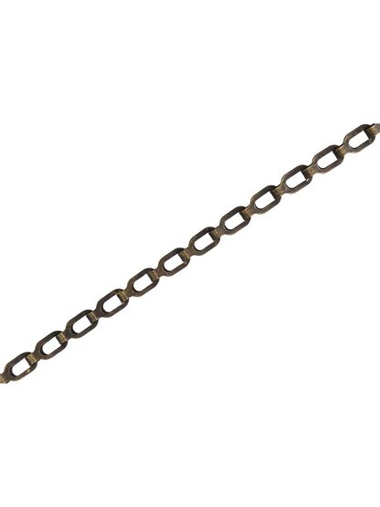 Solid Brass Picture Chain (#2) in Antique-By-Hand