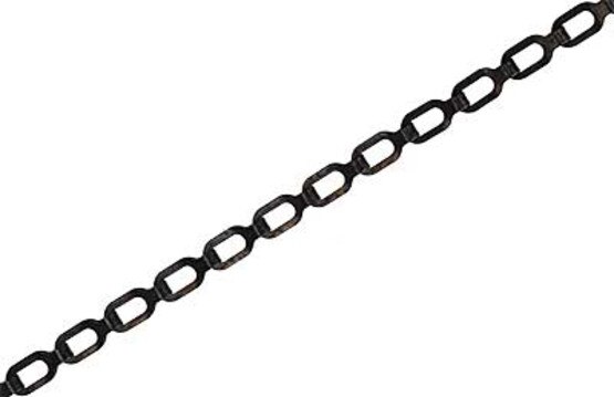 Plated-Steel Picture Chain - 2/0.