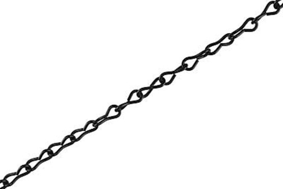 Plated Steel Single Jack Picture Chain - #16