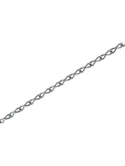 Plated Steel Single Jack Picture Chain - #16