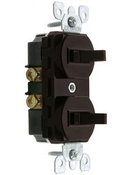 Leviton Single-Pole Combination Toggle Switch