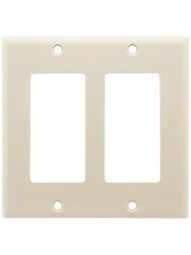Leviton Double Decora/GFI Cover Plate.