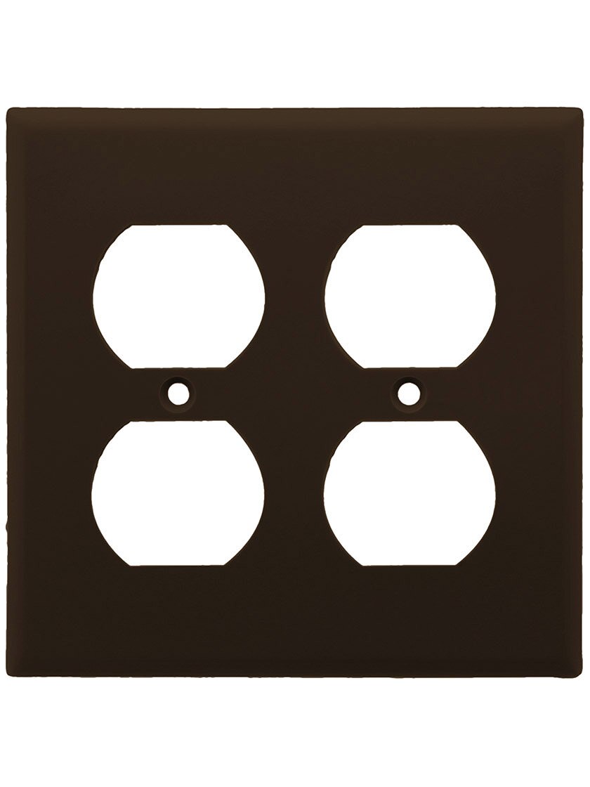 Leviton Double Duplex Outlet Cover Plate House of Antique Hardware