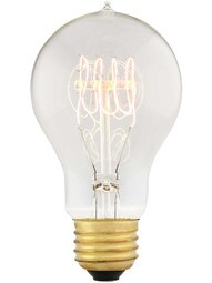 Quad Loop A19 Medium Base Light Bulb - 25, 40 or 60 Watts