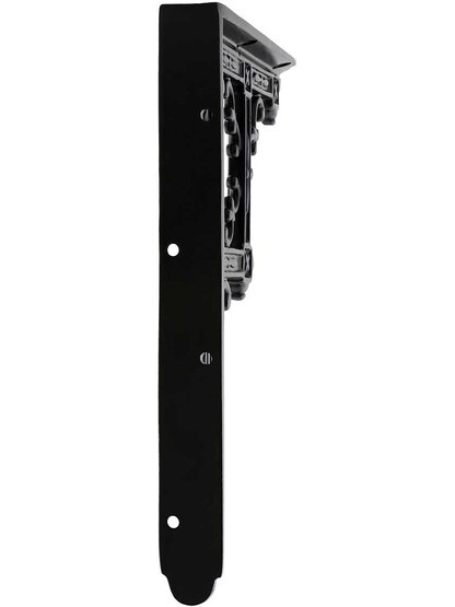 Alternate View of Victorian Gothic Cast Iron Shelf Bracket - 9 1/4 x 6 3/4 inch