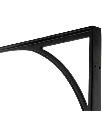 Alternate View 2 of Arched Cast-Iron Shelf Bracket - 13 3/4 x 11 7/8-Inch.