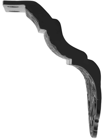 Alternate View of Ornate Victorian Cast Iron Handrail Bracket