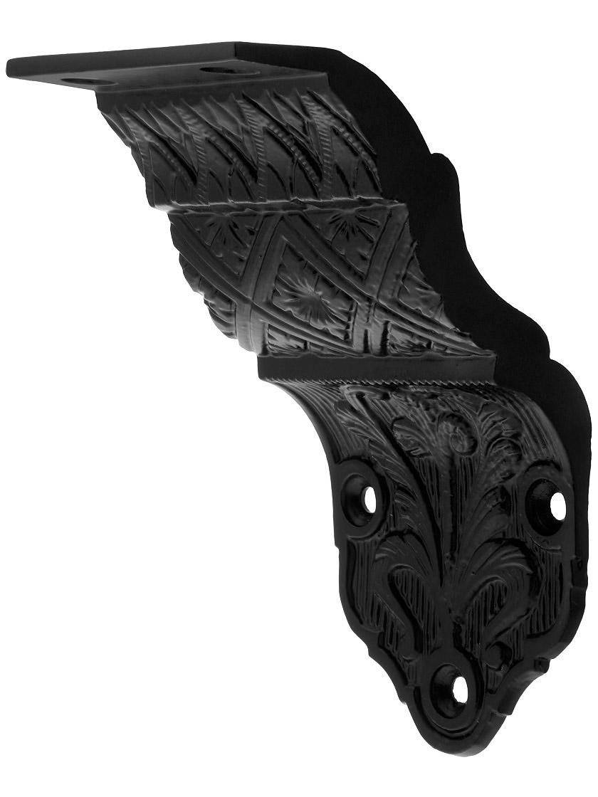 Ornate Victorian Cast Iron Handrail Bracket House of Antique Hardware