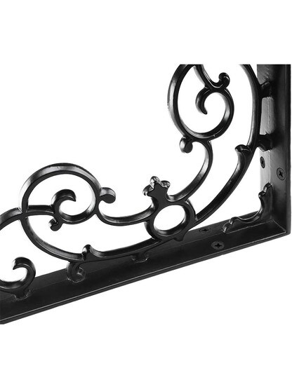 Alternate View 2 of Victorian Scroll Design Shelf Bracket - 11 3/4 inch x 8 5/8 inch