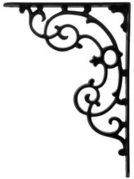 Victorian Scroll Design Shelf Bracket - 11 3/4" x 8 5/8"