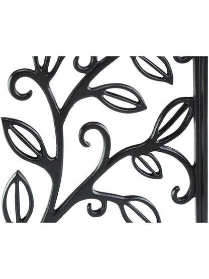 Alternate View 2 of Leafy Branch Cast Iron Shelf Bracket - 7 1/8 inch x 8 3/16 inch.