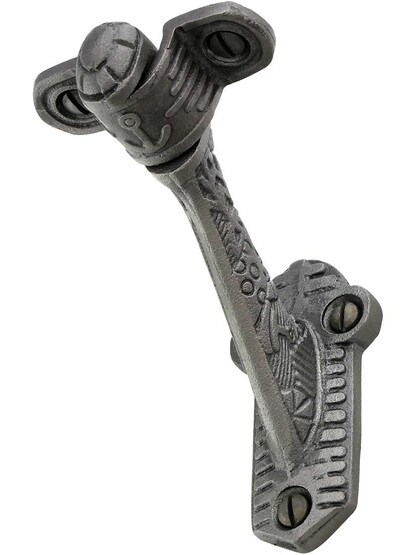 Cast Iron Handrail Bracket With Windsor Pattern.