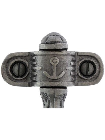Alternate View 2 of Cast Iron Handrail Bracket With Windsor Pattern.